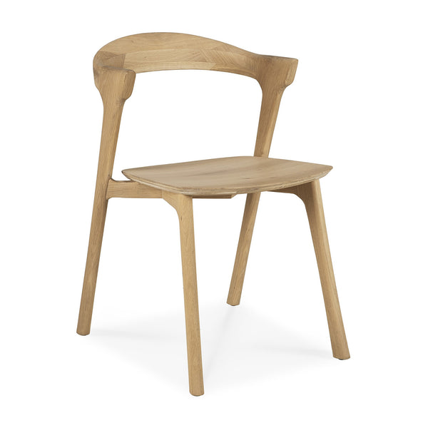 [3550073] Oak Bok borðstofustóll - Lökkuð eik
