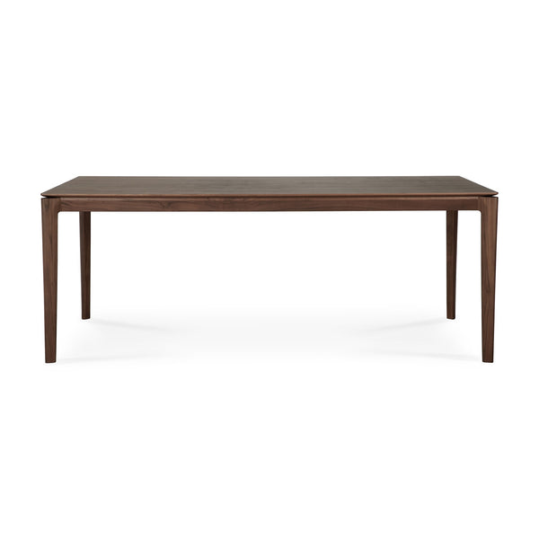 Teak Bok Brown borðstofuborð 200cm