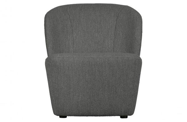 [011375153-HOS] LOFTY Stóll BOUCLÉ STEEL GREY