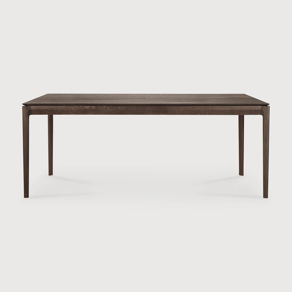 [3551558] Oak Bok Brown borðstofuborð 200 cm