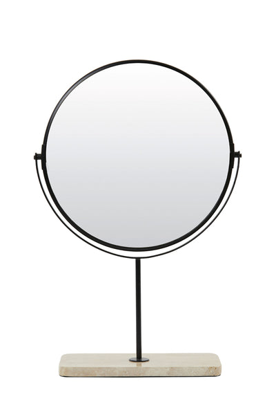 [0127309443] Mirror on base 32x12x49 Riesco black
