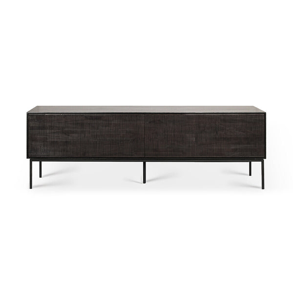 [3512255] Teak Grooves TV cupboard - 1 door - 1 dr 162/45/53