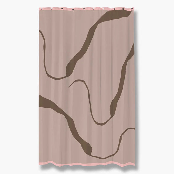 PROCESS showercurtain W150 x L200 cm brown