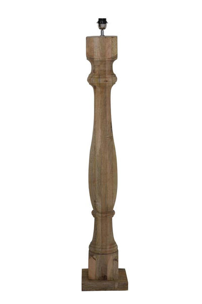 [0127027884] Floor lamp 23x23x125 cm ROBBIA wood natural