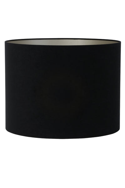 [0122250322] Shade cylinder 50-50-38 cm VELOURS black-taupe