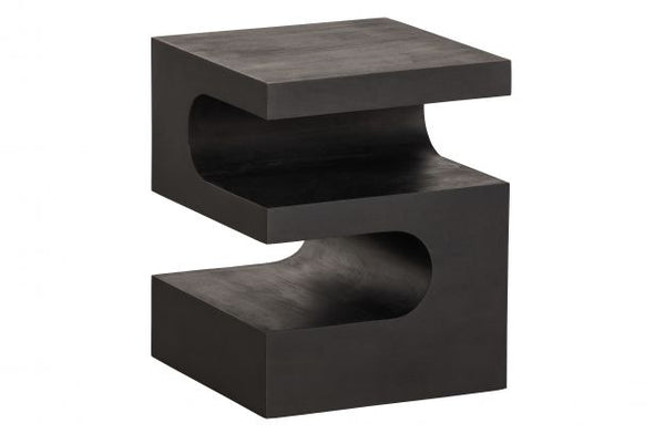 [011373881-Z] TOMA SIDETABLE MANGO WOOD BLACK