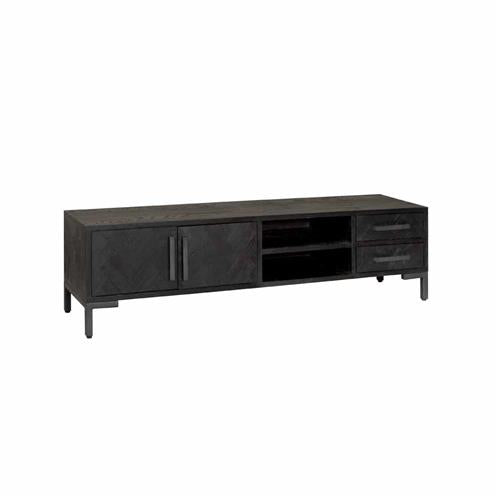 [008NA0182] Ziano TV stand 2 drs / 2 drws - 185x45x50