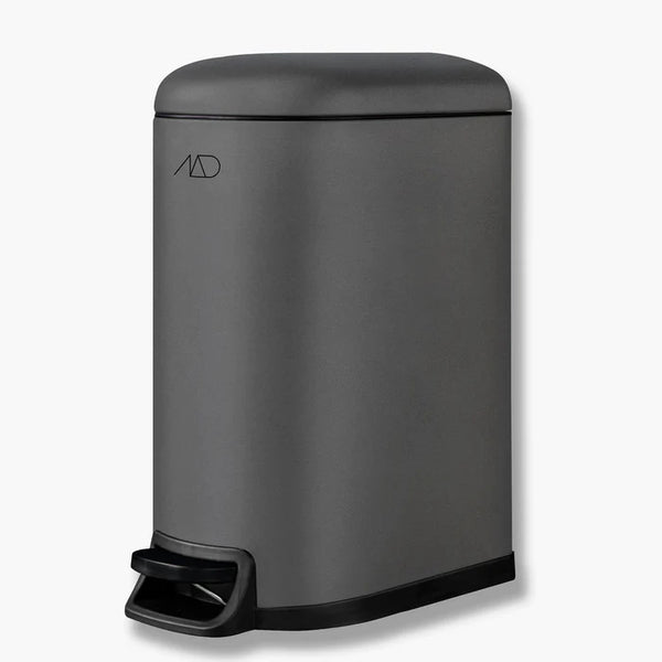 [0190213] WALTHER pedal bin Grey10 ltr.