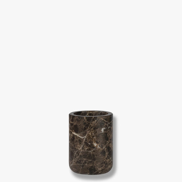 [0190291] MARBLE toothbrush holder Brown