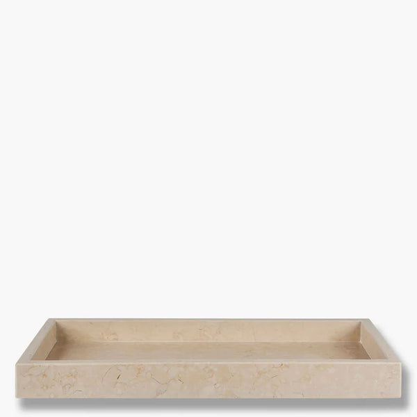 [0190298] MARBLE deco tray Sand