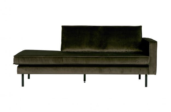[011800746-156] Rodeo daybed right velvet dark green hunter