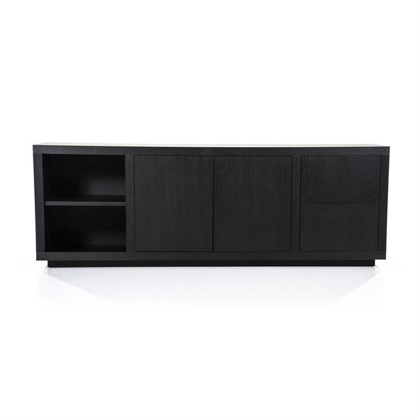 [01595722] Helsinki Sideboard 200cm 2drs 2dr black