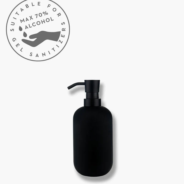 [0190064] LOTUS Dispenser tall Ø7,5 x H18 cm, black