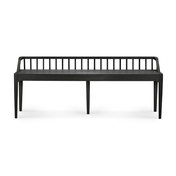 [3551234] Oak Spindle black bench