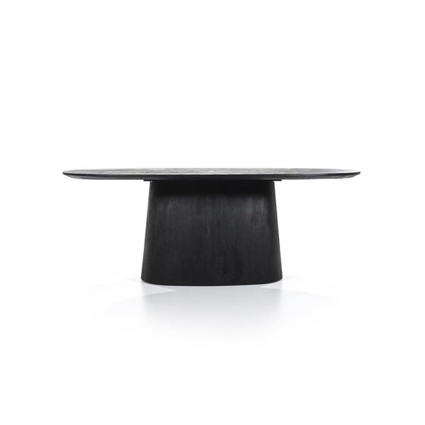 [01595669] Aron borðstofu-borð 200x110 - svart