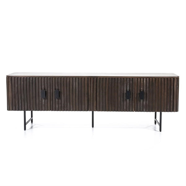[01595664] Remi TV Cabinet 4drs 170cm brown