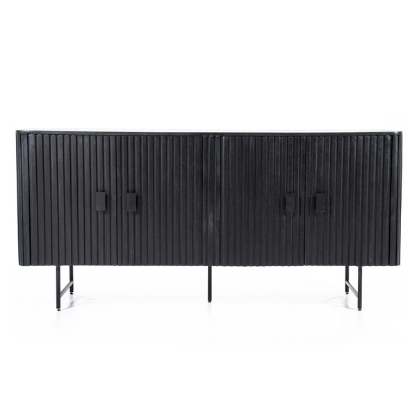 [01595663] Remi Dresser 4drs 170cm black