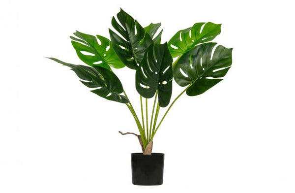 [011375133G] MONSTERA ARTIFICIAL PLANT GREEN 70cm