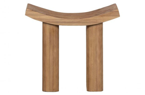 [011801148-N] Japan stool wood natural