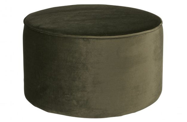 [011350410-156] SARA POUF LOW WARM GREEN