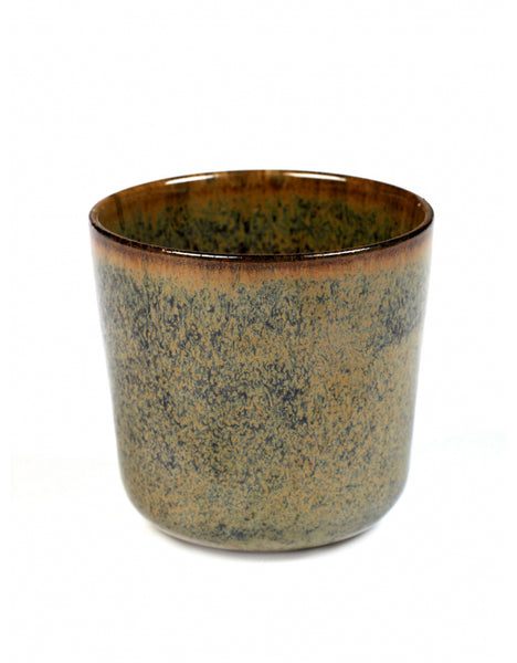 [0305116217] MUG SURFACE WITHOUT HANDLE INDI D9 H8,5 GREY