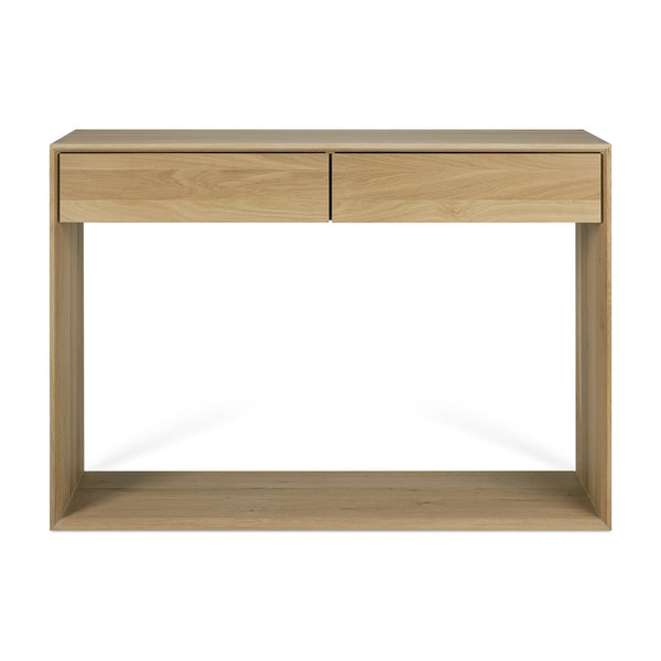 [3551447] Oak Nordic console 2drw