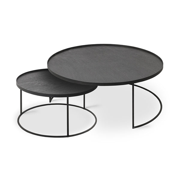 [3520329] Round tray table set low xl 93/93/38