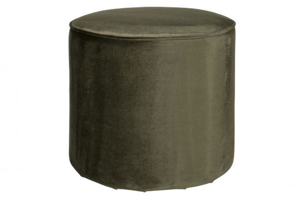 [0110035] SARA ROUND POUF HIGH VELVET WARM G