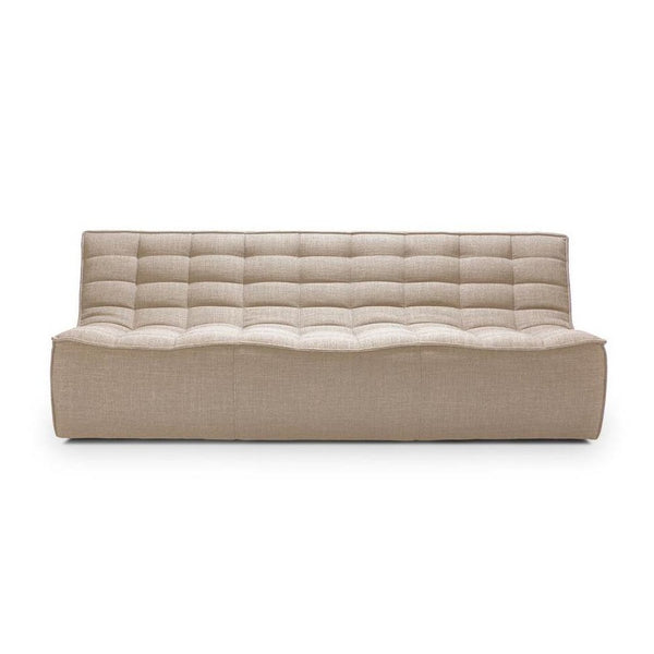 [3520231] N701 3ja sæta einingasófi - beige