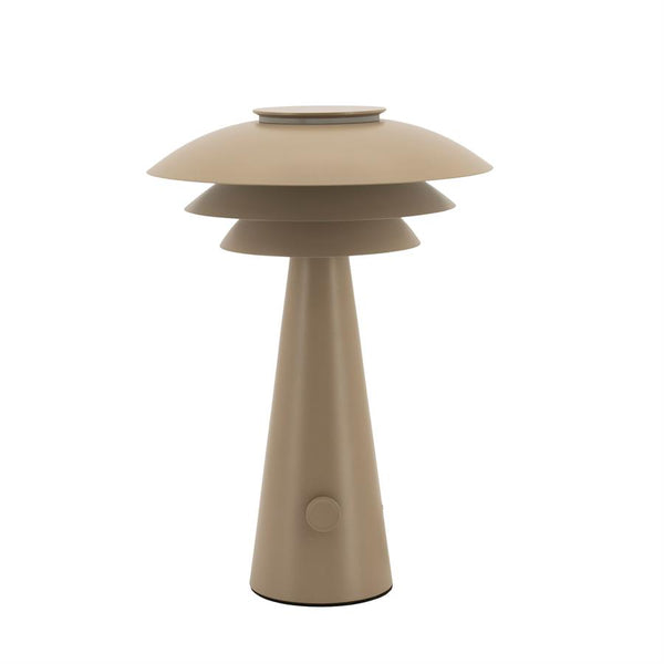 [016260177] Tier borðlampi taupe