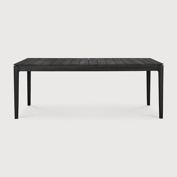 [10277] Bok outdoor dining table black 200cm