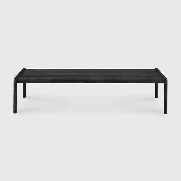 [10246] Teak Jack úti sófaborð black 150cm