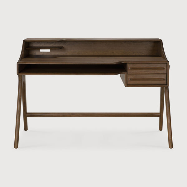 [3510729] Flow skrifborð Teak wild brown