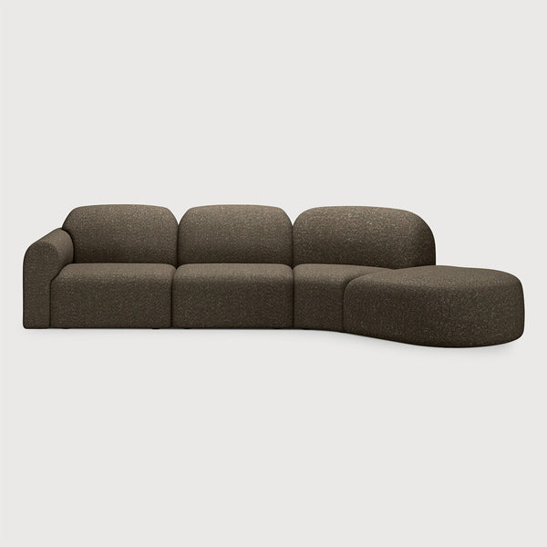 [3522250] Bulky sófi 2 sæta + opið horn Cedar