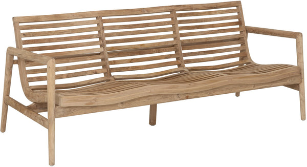 [006451444] Ray úti bekkur 3 sæta teak