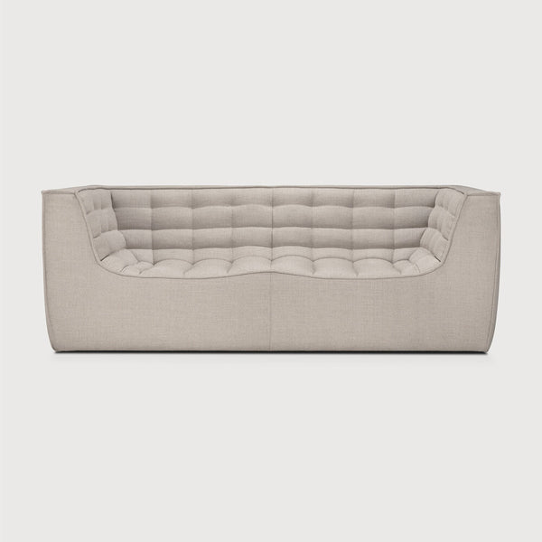 [3520196] N701 2 sæta m örmum beige