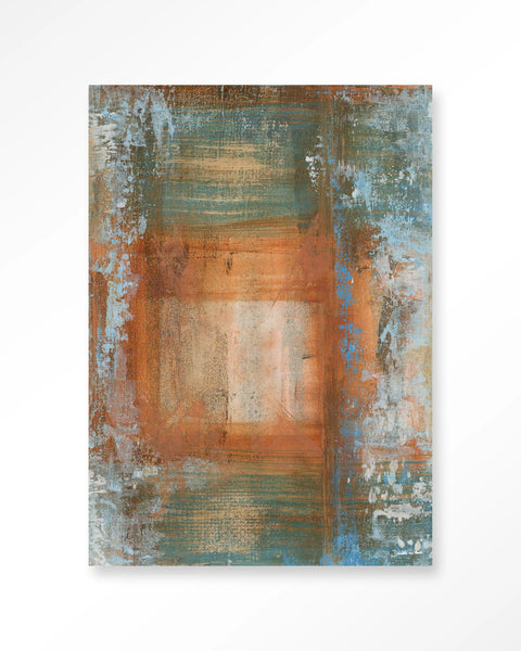 [01823065] Blue Ocker 1 110x145cm