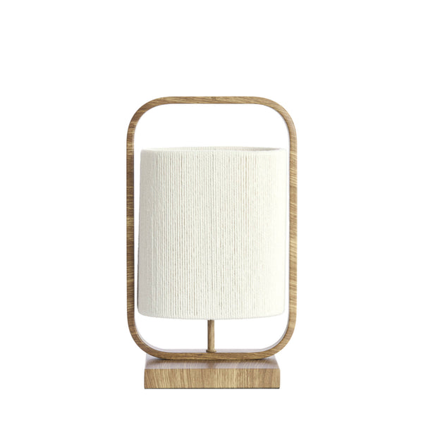 [0121899343] Lecce borðlampi natural