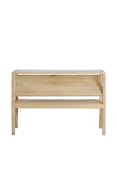 [0126785683] Yuki console borð natural