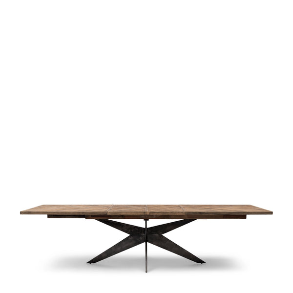 [035583930] Falcon crest borðstofuborð stækkanlegt