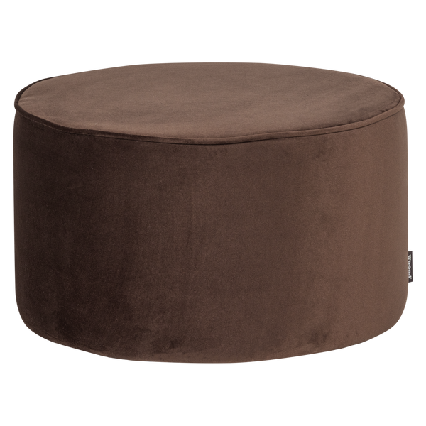 [011350410-DB] Sara skemill low velvet dark brown