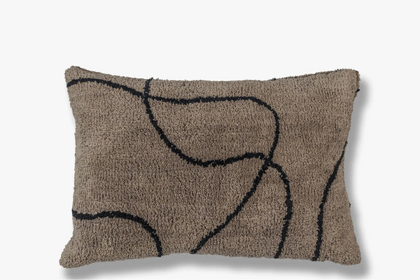 [010SHACUR01] Shadow púðaver brown 40x60