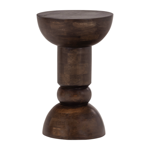 [011377750-D] Emel hliðarborð dark brown