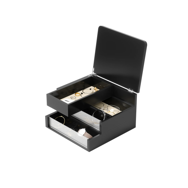 [1023443040] Malibu Skartgripabox black