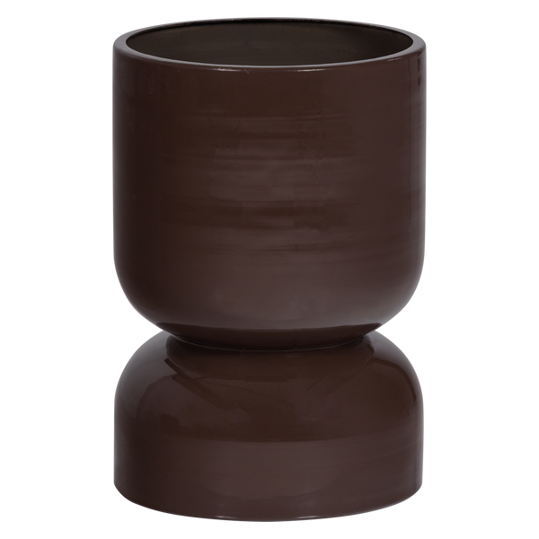 [011377816-P] Toval blómapottur gloss purple/brown