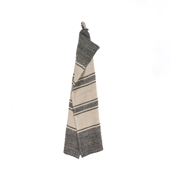 [027INGF034NB] Linen smudge viskastykki 50x70