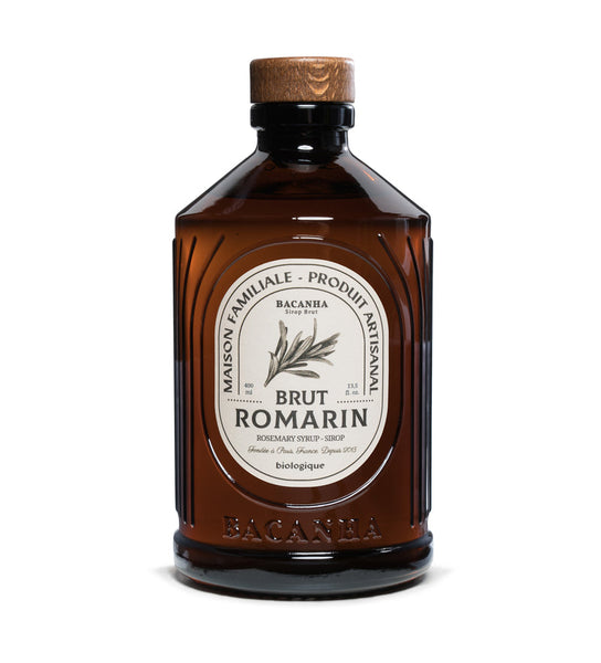 [025BAC1013] Síróp Rosemary lífrænt 400ml