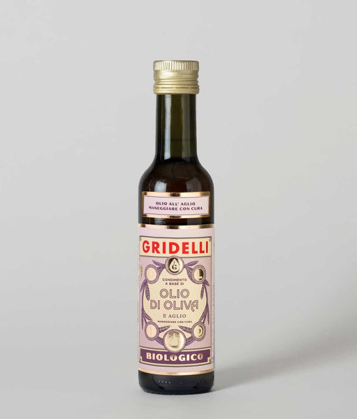 [025GRI1022] Ólífuolía m/hvítlauk lífræn 250ml