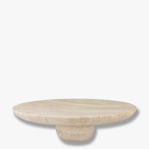 [010TRAPED44] Travertine diskur á fæti