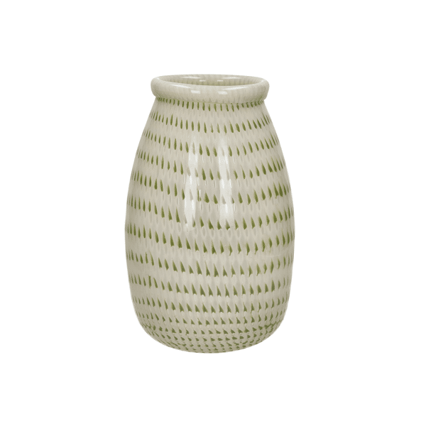 [02241385-OLI-10] Camou vasi olive 37,5cm
